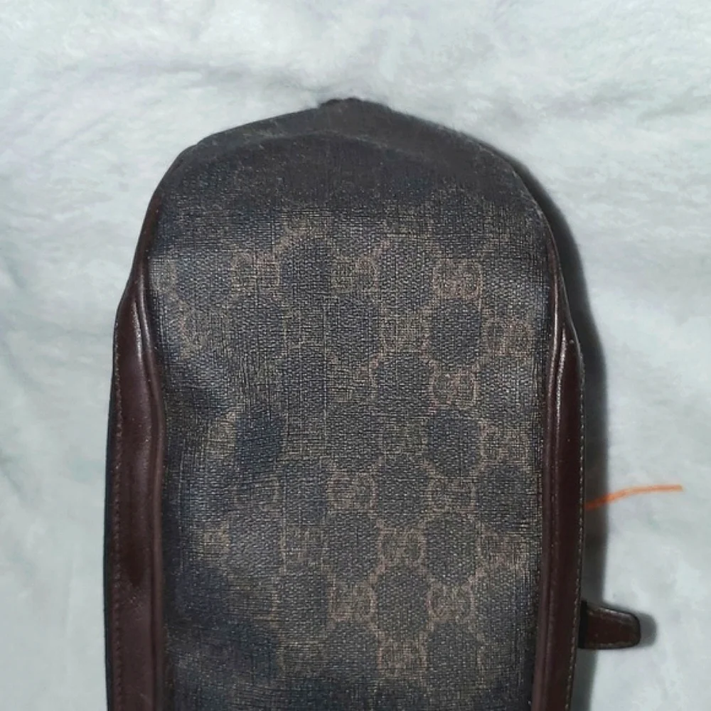 Gucci Supreme Stirrup Crossbody Bag